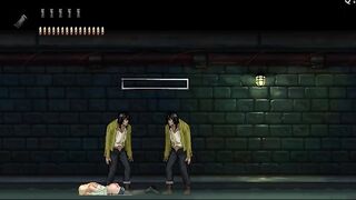 2d game about monsters and zombies (Parassite in city) sewer tunnels