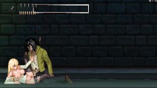 2d game about monsters and zombies (Parassite in city) sewer tunnels
