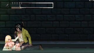 2d game about monsters and zombies (Parassite in city) sewer tunnels