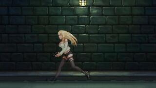 2d game about monsters and zombies (Parassite in city) sewer tunnels