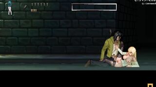 2d game about monsters and zombies (Parassite in city) sewer tunnels
