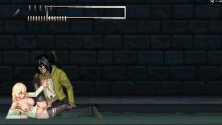 2d game about monsters and zombies (Parassite in city) sewer tunnels
