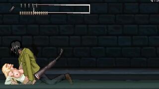 2d game about monsters and zombies (Parassite in city) sewer tunnels