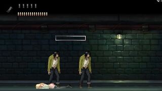 2d game about monsters and zombies (Parassite in city) sewer tunnels