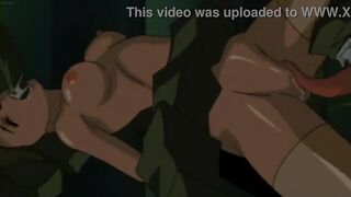 Hentai Girl impregnated by green monster