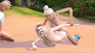 Aqua fucks your slutty girlfriend