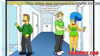 Betrayal at the massage parlor - The Simptoons