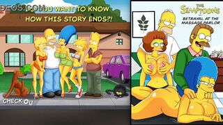 Betrayal at the massage parlor - The Simptoons