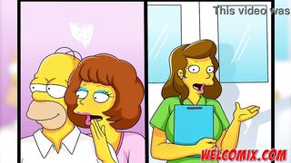 Betrayal at the massage parlor - The Simptoons
