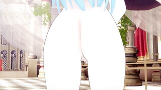 Konosuba Harem of Girls Finger Themselves and Jerk You Off - Anime Hentai 3d Uncensored