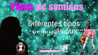 Tipos de sumisas más populares por Domina Dita - La única escuela Elite y Exclusiva para Sissies