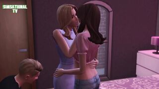 Two Horny Milfs Fuck 18 Yo 3D