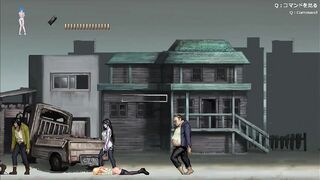 2d game about monsters and zombies (Parassite in city) sex city zombieland 3