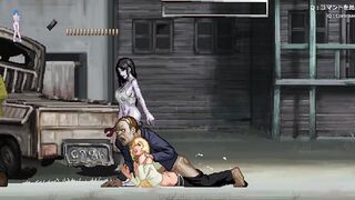 2d game about monsters and zombies (Parassite in city) sex city zombieland 3