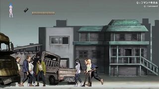 2d game about monsters and zombies (Parassite in city) sex city zombieland 3