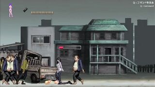 2d game about monsters and zombies (Parassite in city) sex city zombieland 3