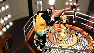 Fuck me hard. Sex with a sci-fi android in the lab