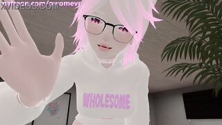 Horny Yandere ties you up and fucks you because she loves you - VRchat erp roleplay - Preview