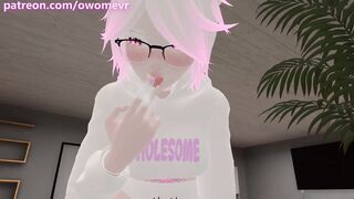 Horny Yandere ties you up and fucks you because she loves you - VRchat erp roleplay - Preview