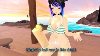 Spiked drink Breast/Butt Expansion