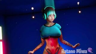 【Hatano Miwa MMD DANCER】delicious hot ass of Hatano Miwa dance delicious ass naughty sweet buttocks