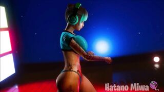 【Hatano Miwa MMD DANCER】delicious hot ass of Hatano Miwa dance delicious ass naughty sweet buttocks