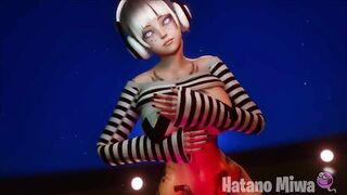 【Hatano Miwa MMD DANCER】naughty hot ass yummy butt delicious dance Hatano Miwa perfect big ass