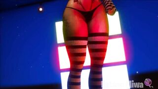 【Hatano Miwa MMD DANCER】naughty hot ass yummy butt delicious dance Hatano Miwa perfect big ass