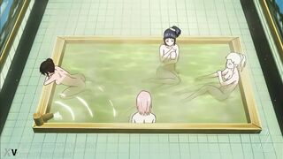 Naruto Ep 311 Bath Scene│Uncensored│4K Ai Upscaled