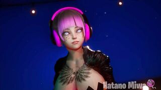 【Hatano Miwa MMD DANCER】delicious perfect ass hot intense dance Hatano Miwa hot naughty ass
