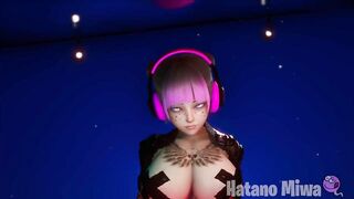 【Hatano Miwa MMD DANCER】delicious perfect ass hot intense dance Hatano Miwa hot naughty ass