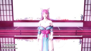 IU - LILAC Spirit Blossom Ahri Sexy Kpop Dance League Of Legends Uncensored Hentai
