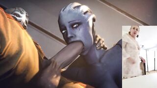 aliens fuck and suck hard