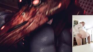 aliens fuck and suck hard