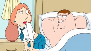 Family Guy - Peter and Lois Griffin having ANAL sex - UPSCALED