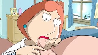 Family Guy - Peter and Lois Griffin having ANAL sex - UPSCALED