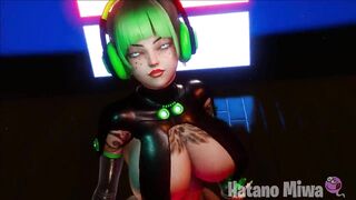 【Hatano Miwa MMD DANCER】hot tasty buttocks sweet naughty ass intense pleasure Hatano Miwa naughty