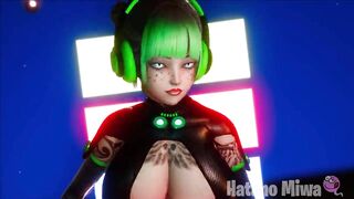 【Hatano Miwa MMD DANCER】hot tasty buttocks sweet naughty ass intense pleasure Hatano Miwa naughty