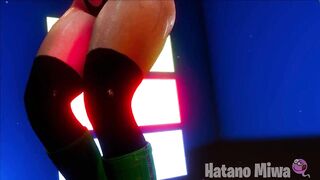 【Hatano Miwa MMD DANCER】hot tasty buttocks sweet naughty ass intense pleasure Hatano Miwa naughty