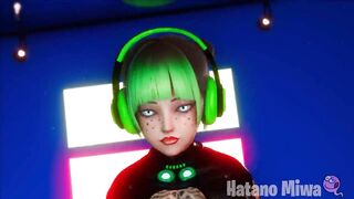 【Hatano Miwa MMD DANCER】hot tasty buttocks sweet naughty ass intense pleasure Hatano Miwa naughty