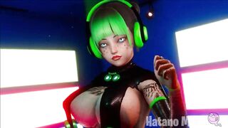 【Hatano Miwa MMD DANCER】hot tasty buttocks sweet naughty ass intense pleasure Hatano Miwa naughty