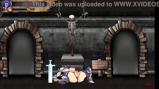 Cute warrior lady has sex with monsters men in Sword of ryonasis new hentai gameplay