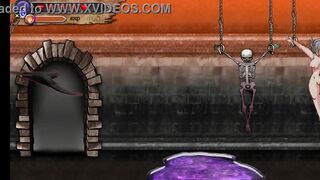 Cute warrior lady has sex with monsters men in Sword of ryonasis new hentai gameplay