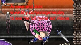 Cute warrior lady has sex with monsters men in Sword of ryonasis new hentai gameplay