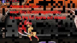 Cute warrior lady has sex with monsters men in Sword of ryonasis new hentai gameplay