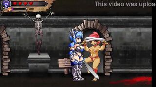 Cute warrior lady has sex with monsters men in Sword of ryonasis new hentai gameplay