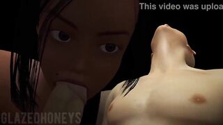 Teen With Braces Sucks, Licks, Jerks and Edges Her Teachers Cock Until He Cums In Her Mouth