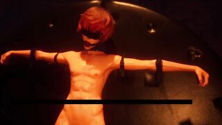 Whipping BDSM Domination with Hero and Witch - Japanese Hentai Game