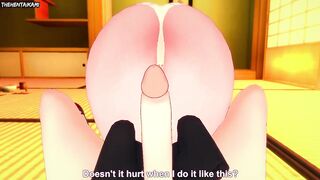 Hentai POV Feet Bakemonogatari Tsubasa Hanekawa