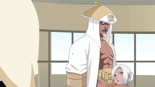 Tsunade pagando a divida com a buceta